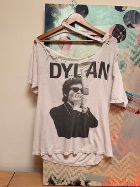 Vintage Distressed Bob Dylan T shirt